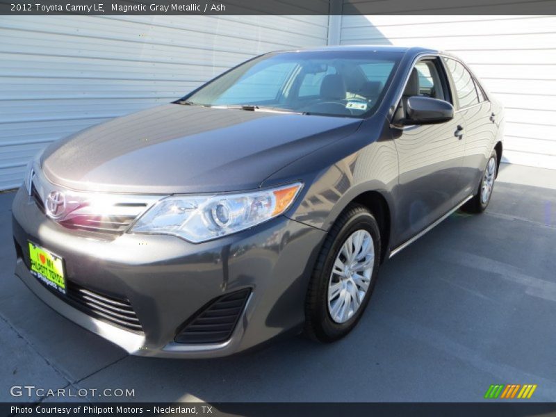 Magnetic Gray Metallic / Ash 2012 Toyota Camry LE