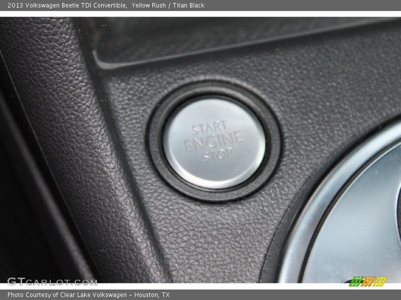 Yellow Rush / Titan Black 2013 Volkswagen Beetle TDI Convertible
