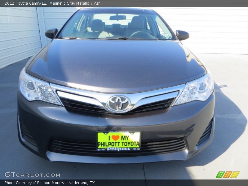 Magnetic Gray Metallic / Ash 2012 Toyota Camry LE