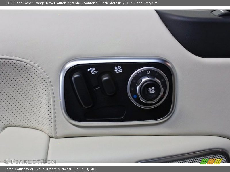 Controls of 2012 Range Rover Autobiography