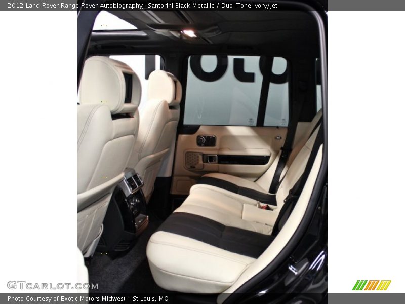 Rear Seat of 2012 Range Rover Autobiography