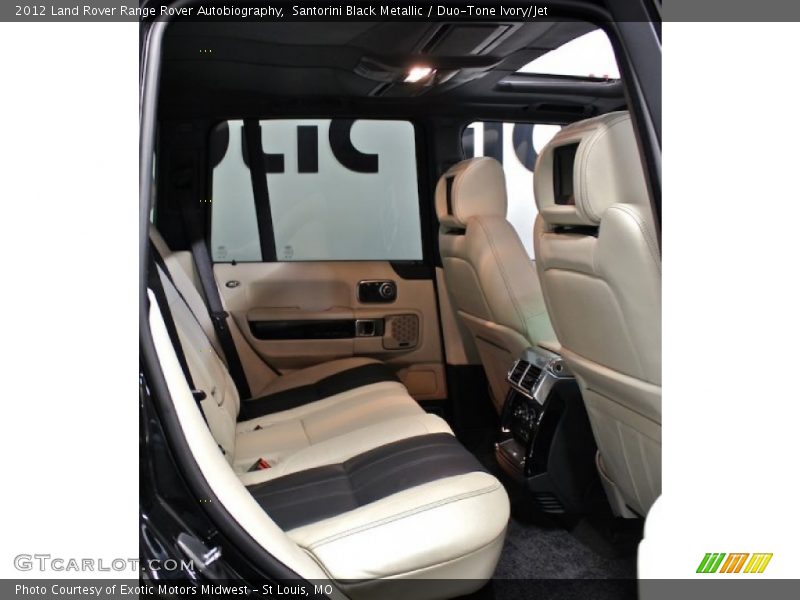 Rear Seat of 2012 Range Rover Autobiography