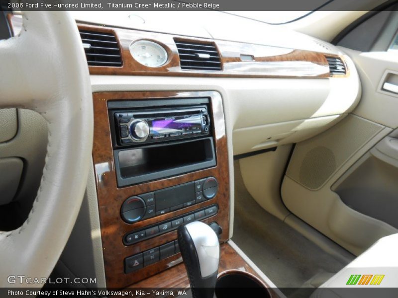 Titanium Green Metallic / Pebble Beige 2006 Ford Five Hundred Limited