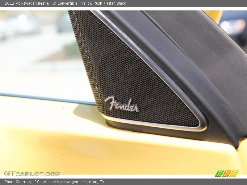 Yellow Rush / Titan Black 2013 Volkswagen Beetle TDI Convertible