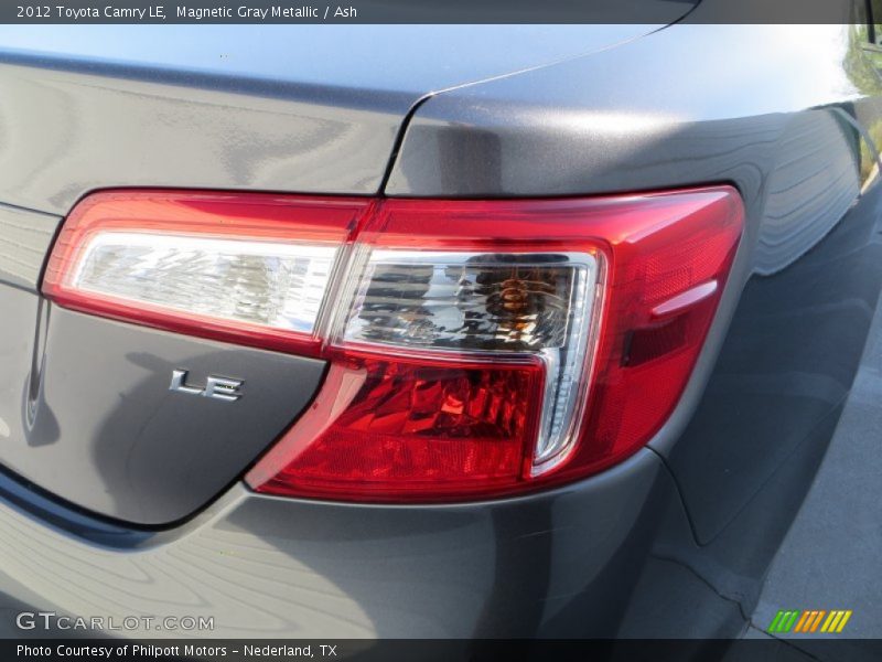 Magnetic Gray Metallic / Ash 2012 Toyota Camry LE