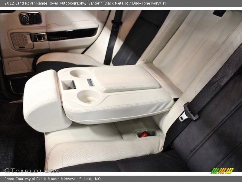 Santorini Black Metallic / Duo-Tone Ivory/Jet 2012 Land Rover Range Rover Autobiography