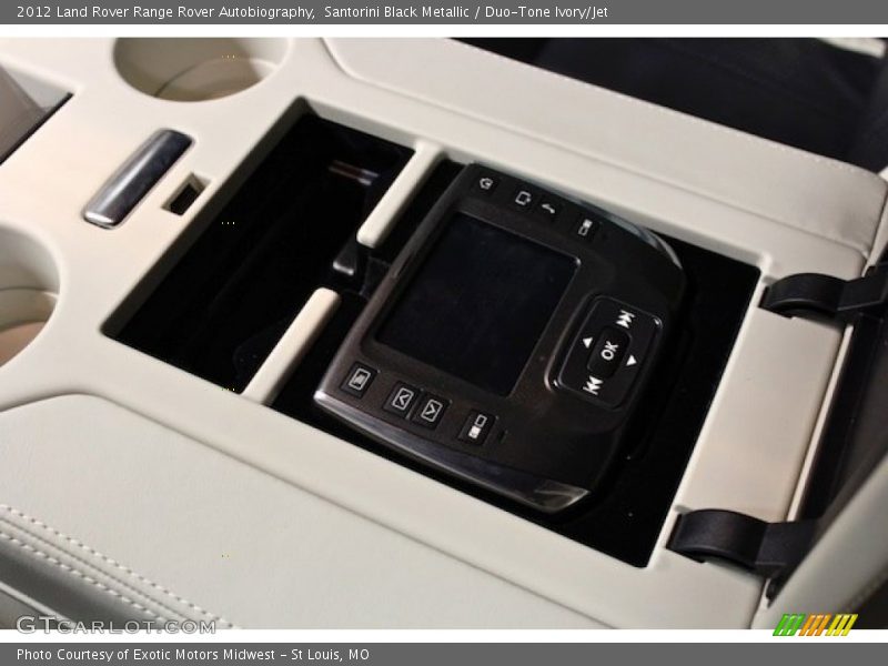 Controls of 2012 Range Rover Autobiography
