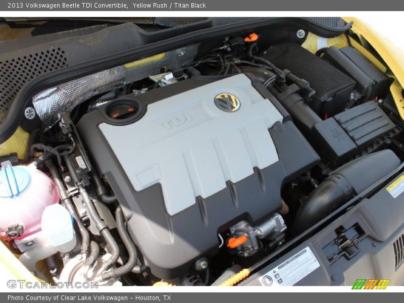 2013 Beetle TDI Convertible Engine - 2.0 Liter TDI DOHC 16-Valve Turbo-Diesel 4 Cylinder