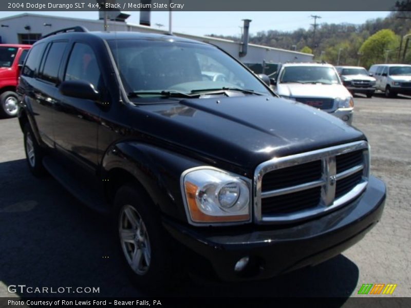 Black / Medium Slate Gray 2004 Dodge Durango SLT 4x4