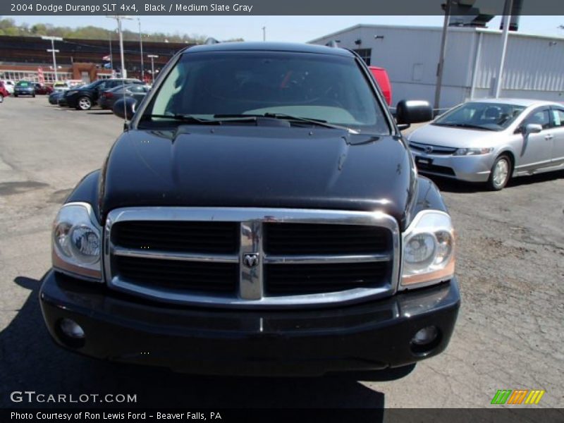 Black / Medium Slate Gray 2004 Dodge Durango SLT 4x4