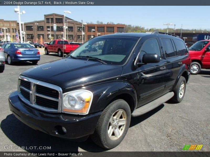 Black / Medium Slate Gray 2004 Dodge Durango SLT 4x4