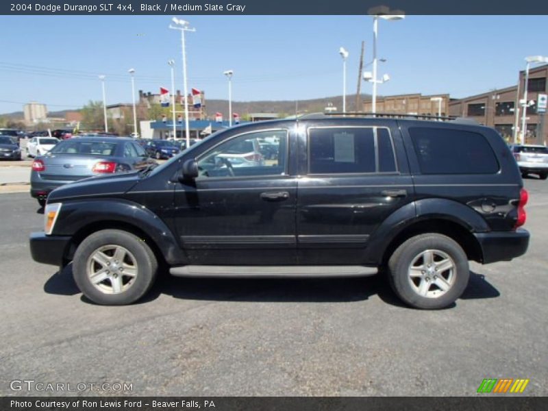 Black / Medium Slate Gray 2004 Dodge Durango SLT 4x4