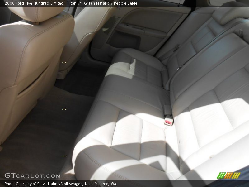 Titanium Green Metallic / Pebble Beige 2006 Ford Five Hundred Limited