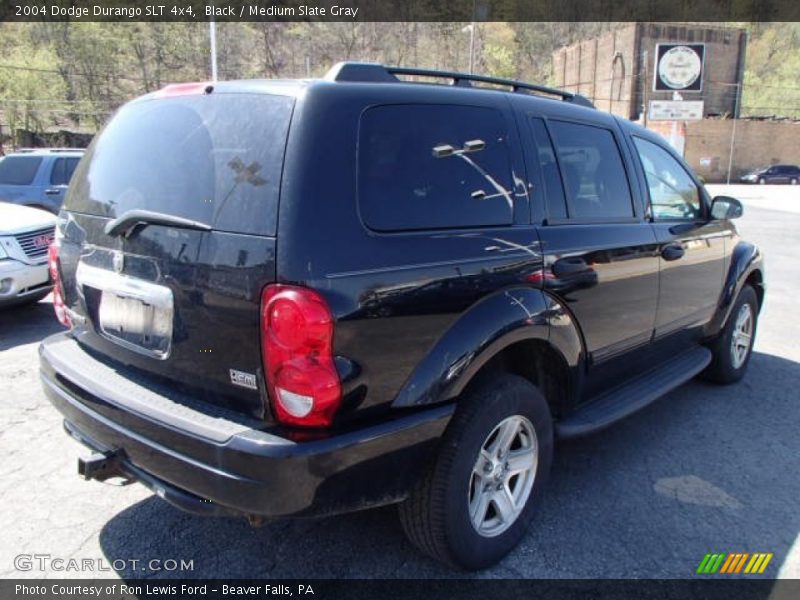 Black / Medium Slate Gray 2004 Dodge Durango SLT 4x4