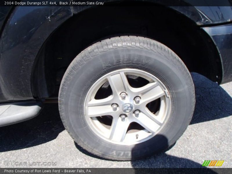 Black / Medium Slate Gray 2004 Dodge Durango SLT 4x4