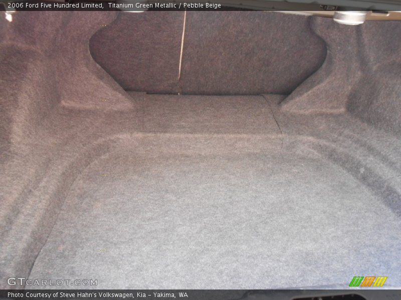 Titanium Green Metallic / Pebble Beige 2006 Ford Five Hundred Limited