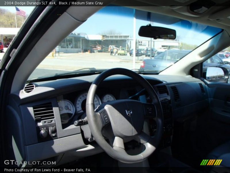 Black / Medium Slate Gray 2004 Dodge Durango SLT 4x4