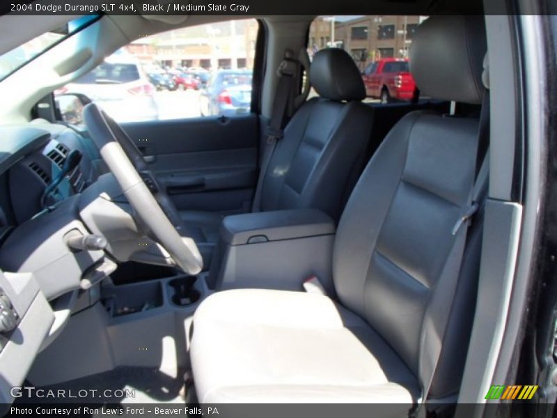 Black / Medium Slate Gray 2004 Dodge Durango SLT 4x4