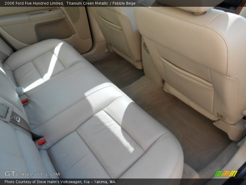 Titanium Green Metallic / Pebble Beige 2006 Ford Five Hundred Limited