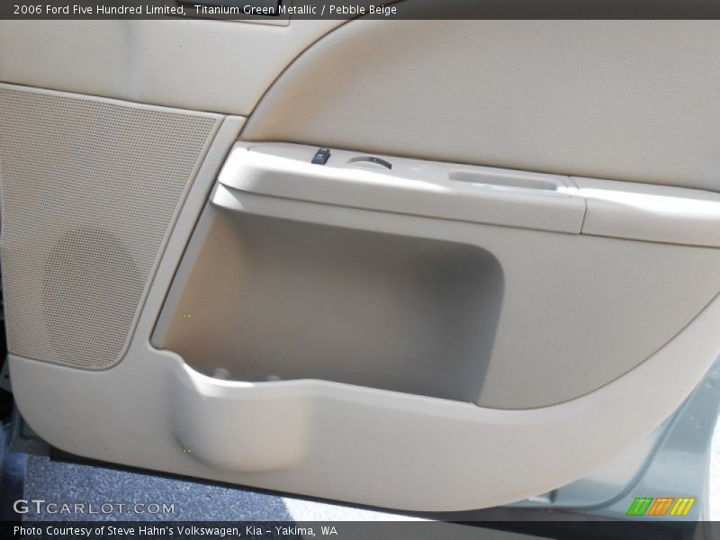 Titanium Green Metallic / Pebble Beige 2006 Ford Five Hundred Limited