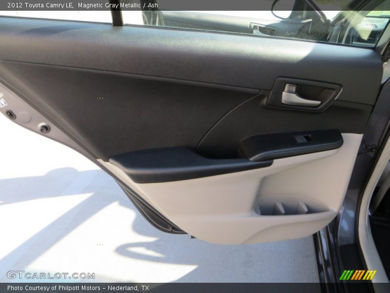 Magnetic Gray Metallic / Ash 2012 Toyota Camry LE