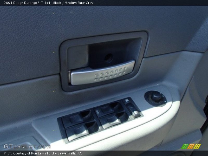 Black / Medium Slate Gray 2004 Dodge Durango SLT 4x4