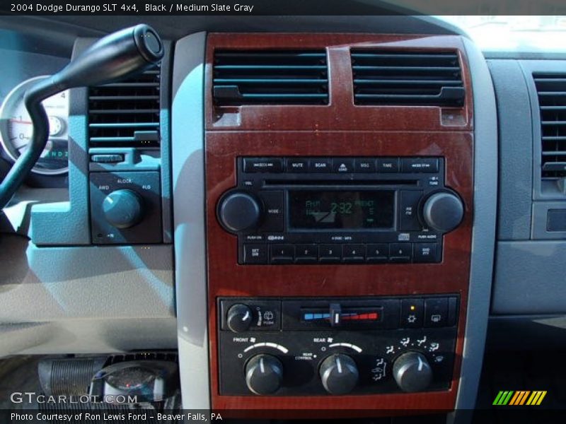 Black / Medium Slate Gray 2004 Dodge Durango SLT 4x4