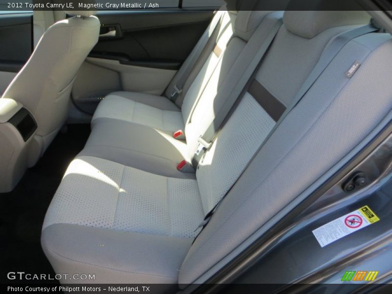Magnetic Gray Metallic / Ash 2012 Toyota Camry LE