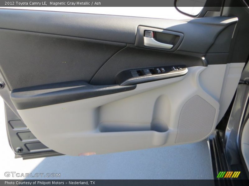 Magnetic Gray Metallic / Ash 2012 Toyota Camry LE