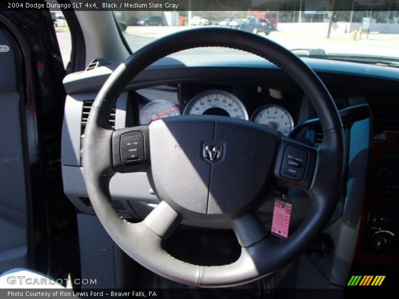 Black / Medium Slate Gray 2004 Dodge Durango SLT 4x4