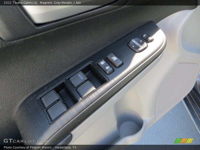 Magnetic Gray Metallic / Ash 2012 Toyota Camry LE
