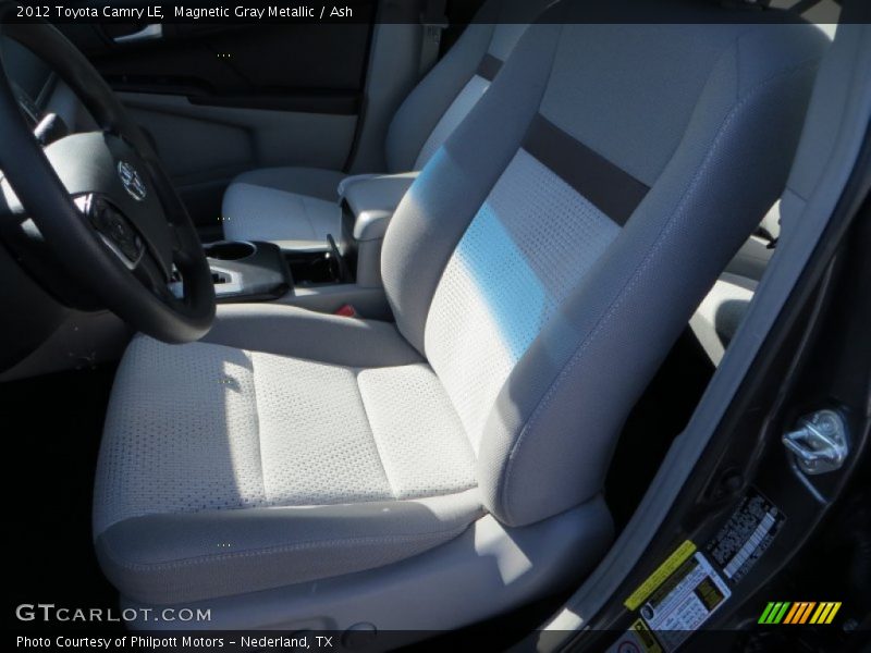 Magnetic Gray Metallic / Ash 2012 Toyota Camry LE