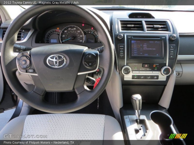 Magnetic Gray Metallic / Ash 2012 Toyota Camry LE