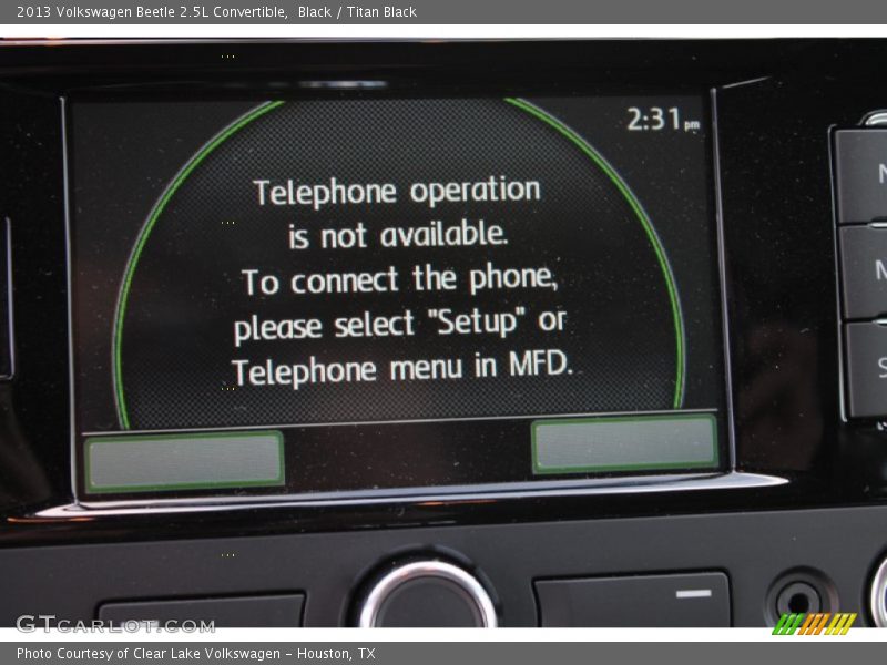 Black / Titan Black 2013 Volkswagen Beetle 2.5L Convertible