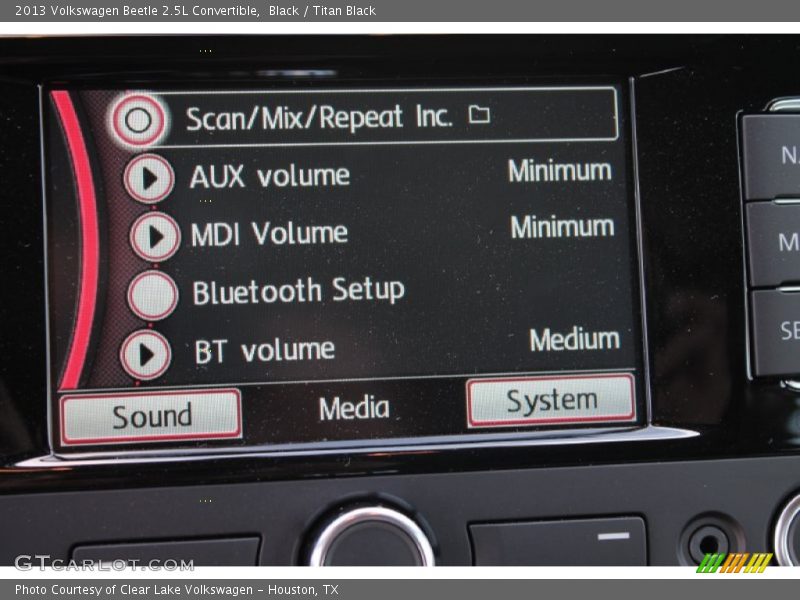 Black / Titan Black 2013 Volkswagen Beetle 2.5L Convertible