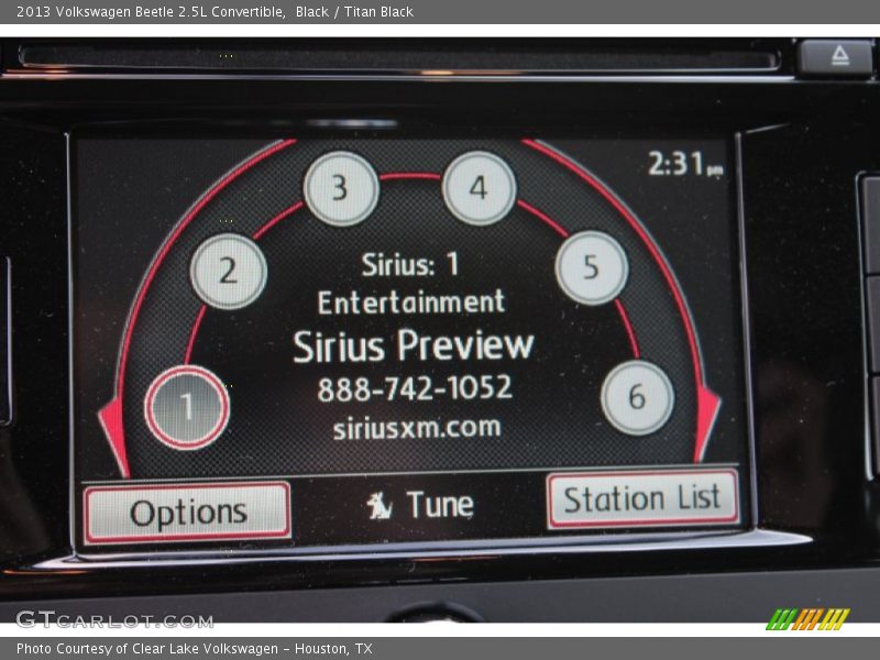 Black / Titan Black 2013 Volkswagen Beetle 2.5L Convertible
