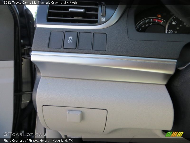 Magnetic Gray Metallic / Ash 2012 Toyota Camry LE