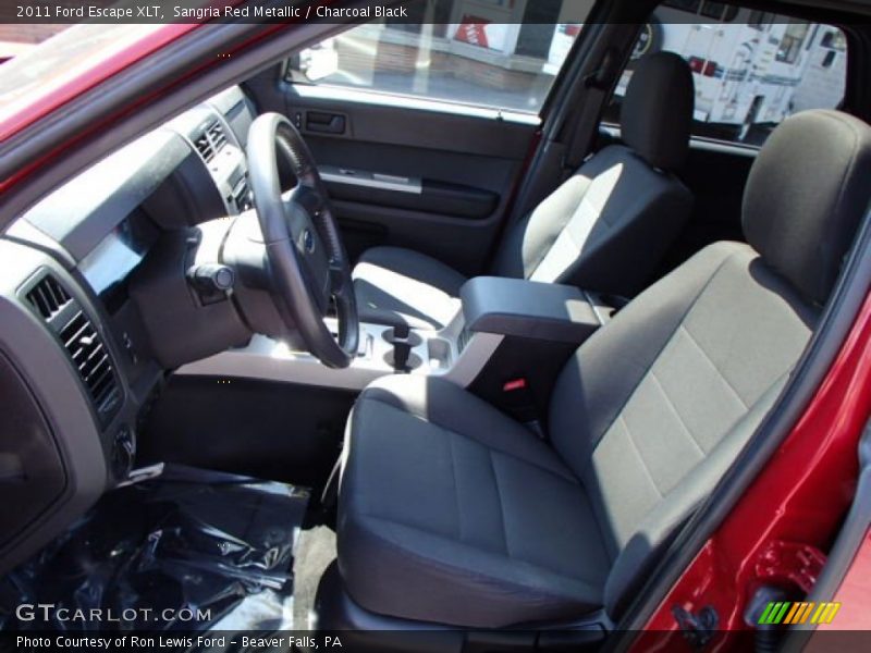 Sangria Red Metallic / Charcoal Black 2011 Ford Escape XLT