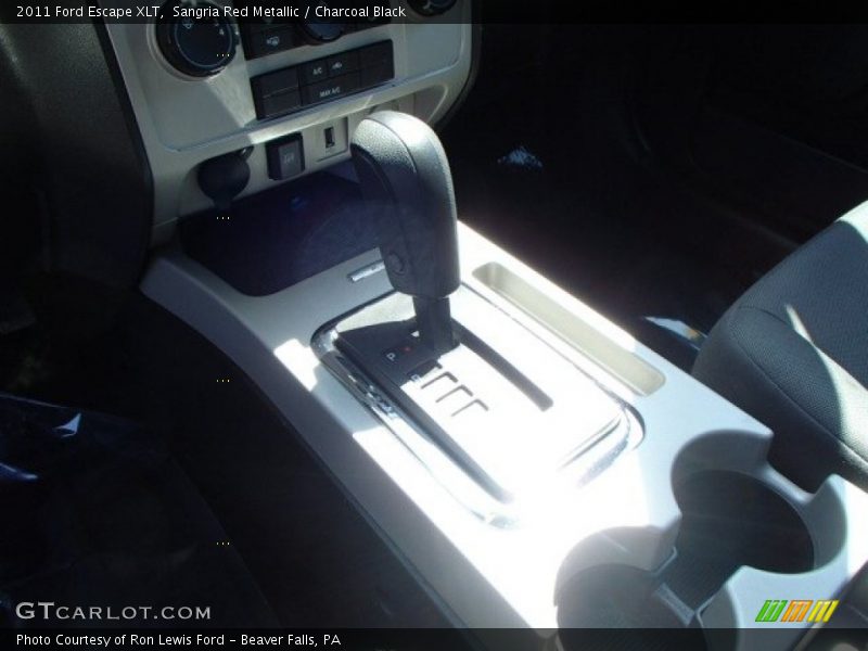 Sangria Red Metallic / Charcoal Black 2011 Ford Escape XLT