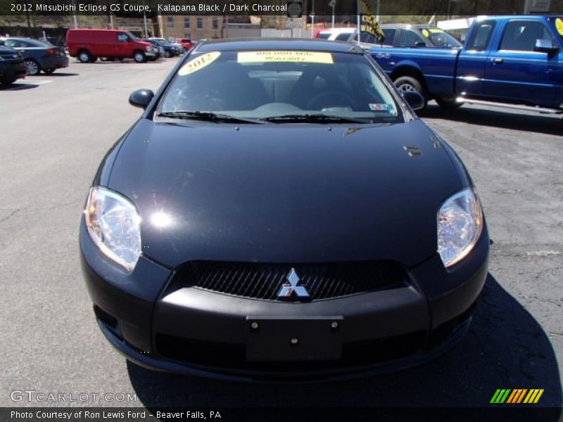 Kalapana Black / Dark Charcoal 2012 Mitsubishi Eclipse GS Coupe