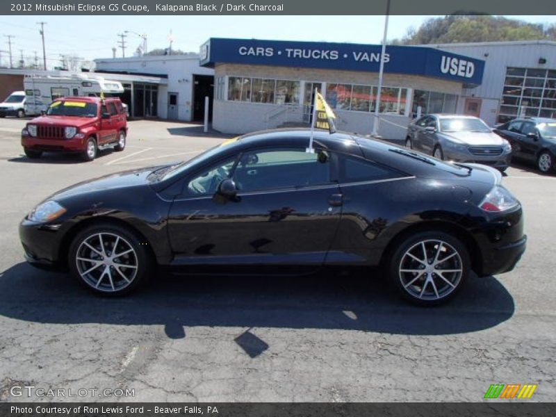 Kalapana Black / Dark Charcoal 2012 Mitsubishi Eclipse GS Coupe