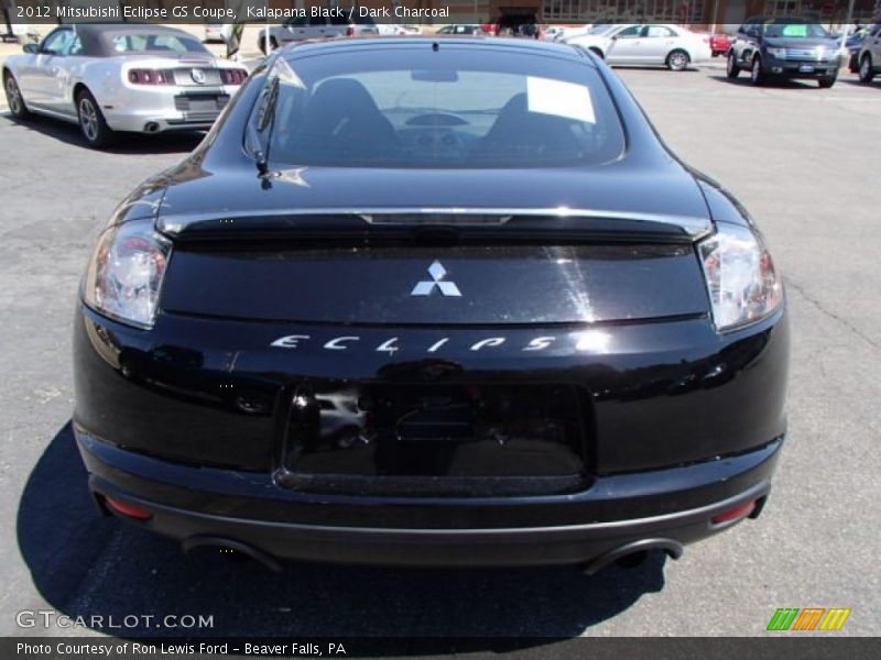 Kalapana Black / Dark Charcoal 2012 Mitsubishi Eclipse GS Coupe