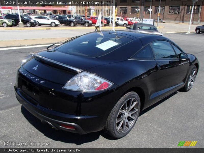 Kalapana Black / Dark Charcoal 2012 Mitsubishi Eclipse GS Coupe