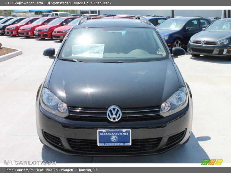 Black Uni / Titan Black 2013 Volkswagen Jetta TDI SportWagen