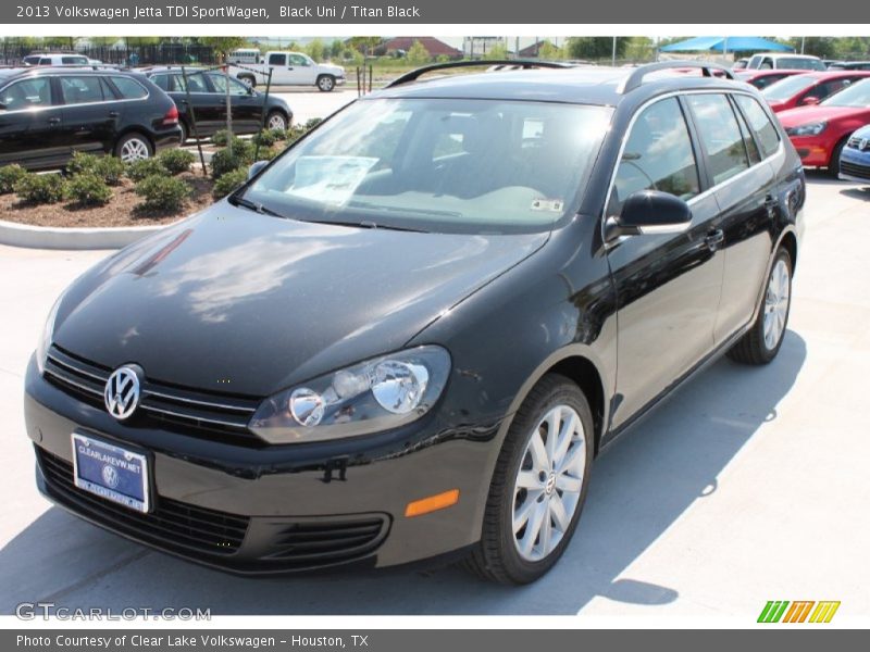 Black Uni / Titan Black 2013 Volkswagen Jetta TDI SportWagen