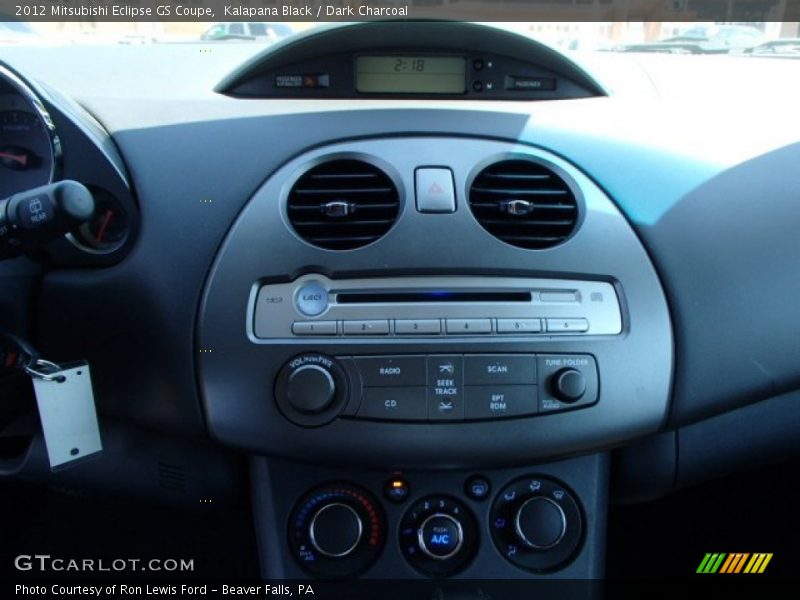 Kalapana Black / Dark Charcoal 2012 Mitsubishi Eclipse GS Coupe