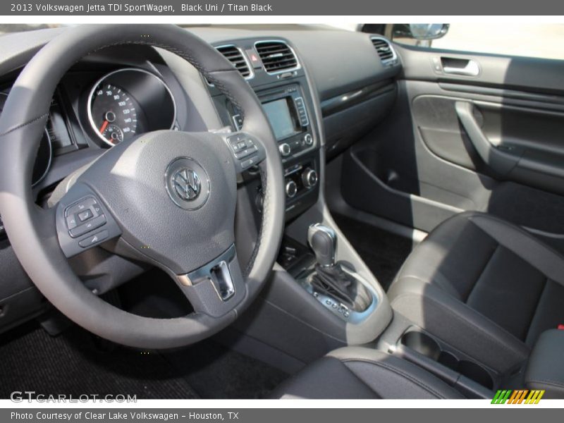 Black Uni / Titan Black 2013 Volkswagen Jetta TDI SportWagen