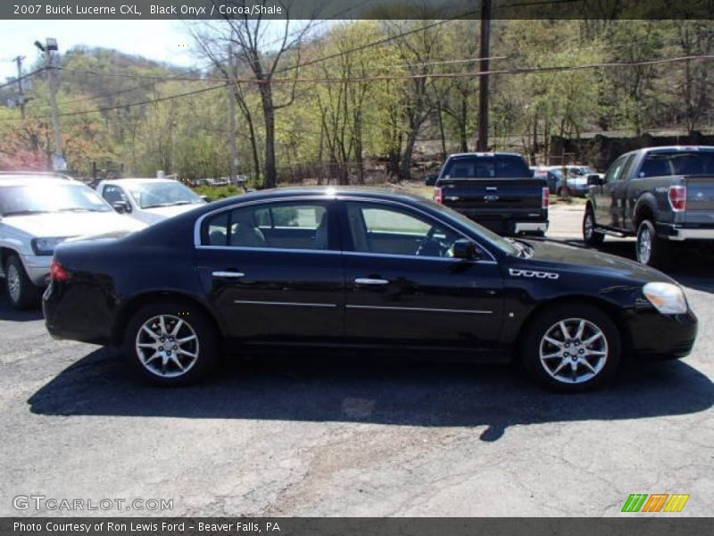 Black Onyx / Cocoa/Shale 2007 Buick Lucerne CXL