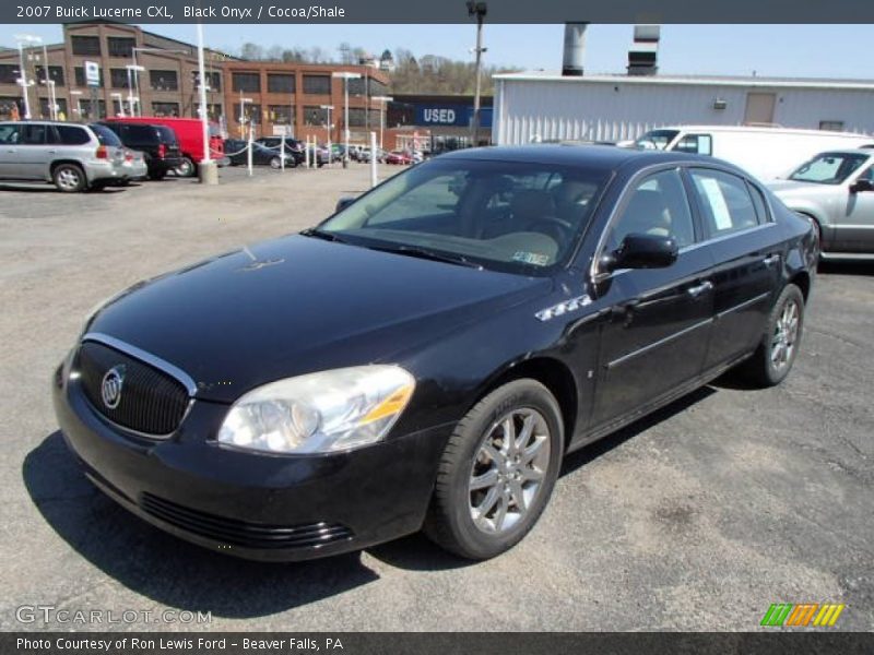 Black Onyx / Cocoa/Shale 2007 Buick Lucerne CXL