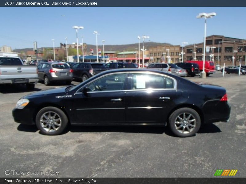 Black Onyx / Cocoa/Shale 2007 Buick Lucerne CXL